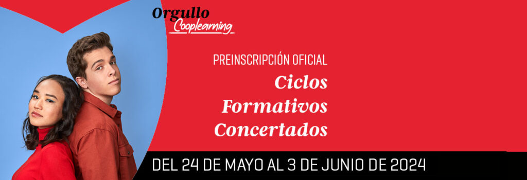 Abierto plazo de preinscripción para Ciclos Formativos concertados