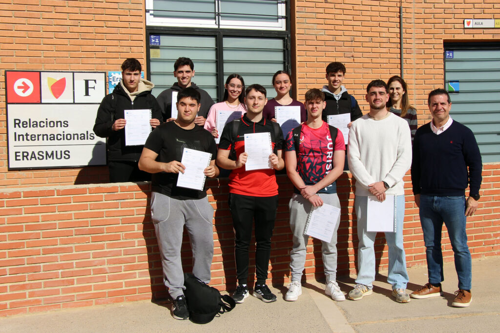 Entrega de los certificados Europass al alumnado de TGMN